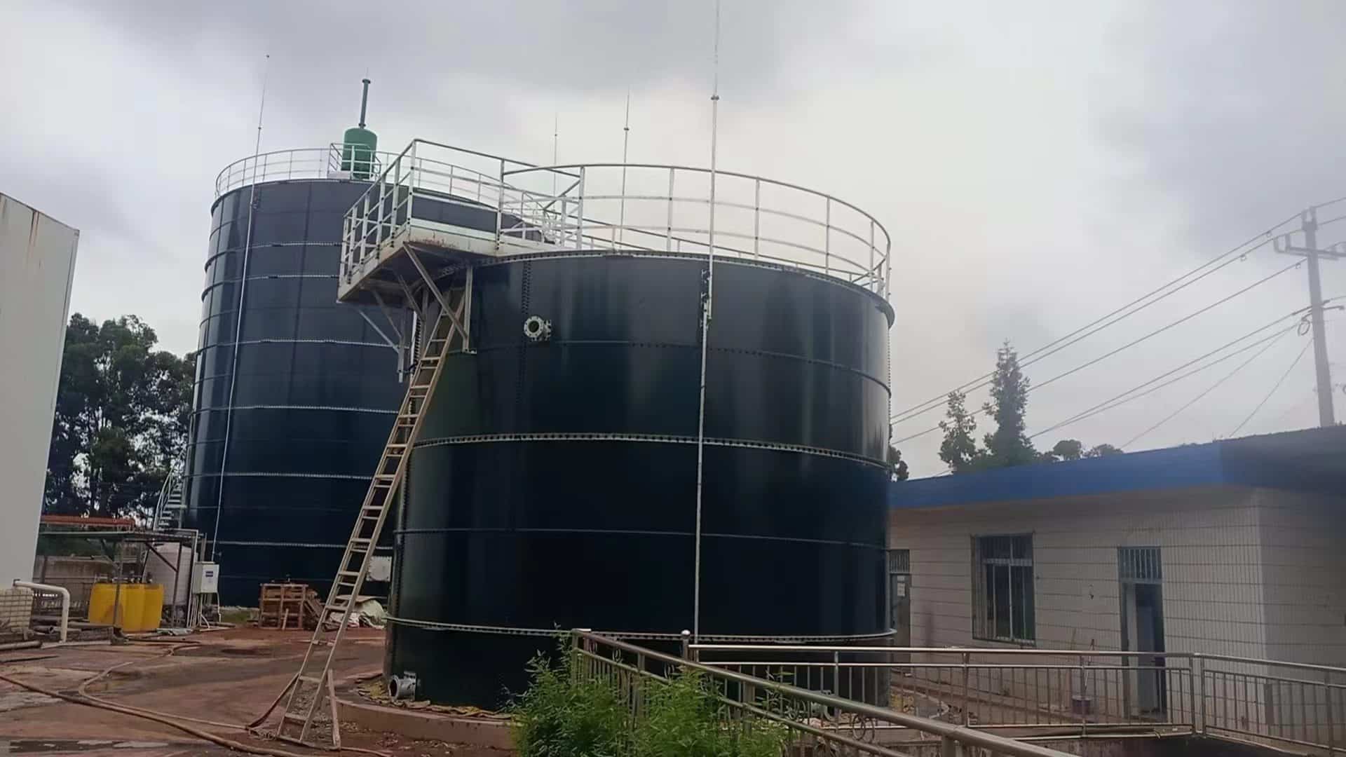 Electrophoretic Epoxy Bolted Tank