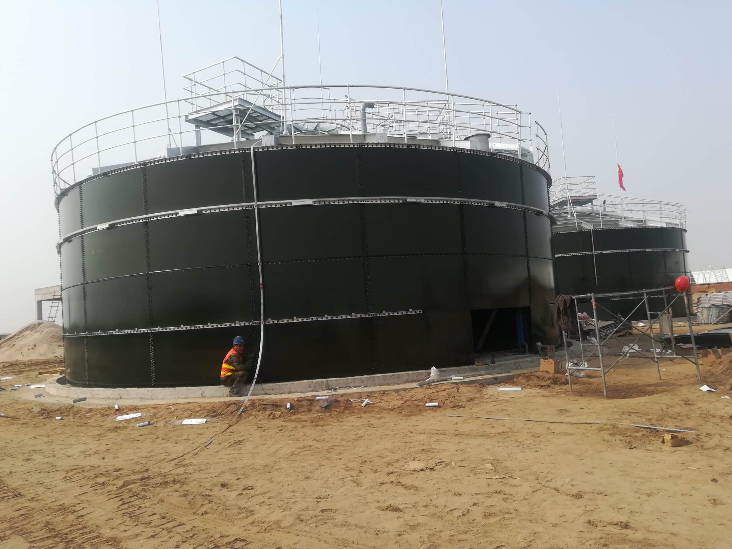 Electrophoretic Epoxy Bolted Tank